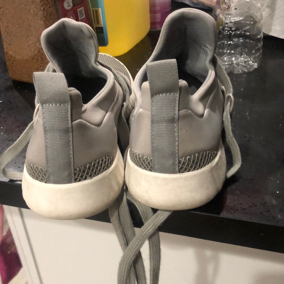 Torrid gray nylon mesh jogger sneakers wide width - Picture 2 of 8